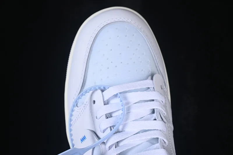 All categories Air Jordan Jordan series basketball shoes Air Jordan 1 High LW version Off White x Air Jordan OW AJ1 Joe 1 joint white high-top basketball shoes AA3834-100